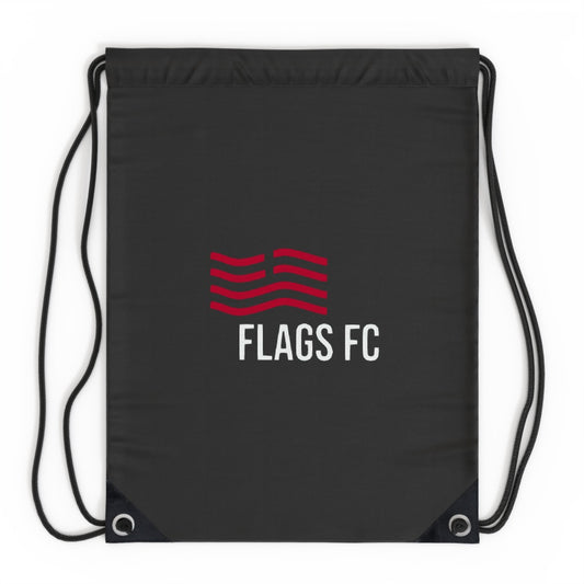 Flags FC Drawstring Bag Black