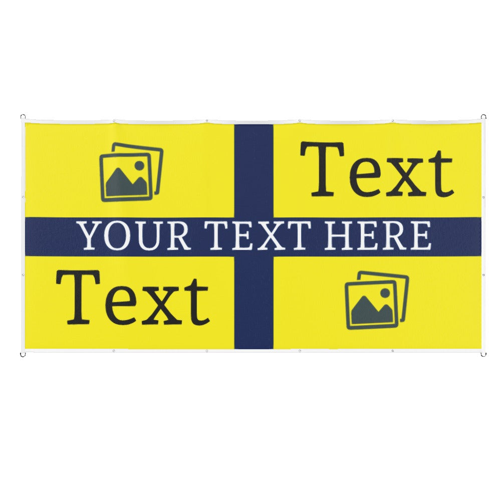 Oxford Custom Printed Football Flag