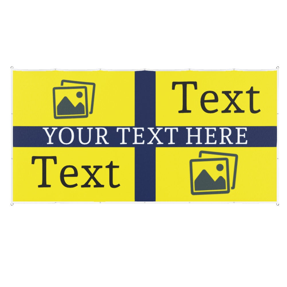 Oxford Custom Printed Football Flag