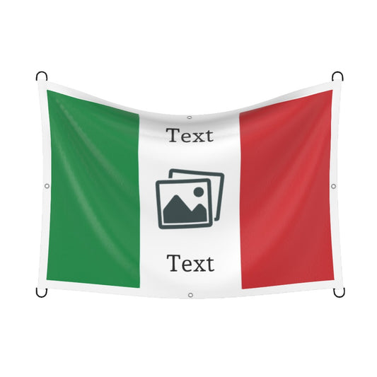 Italy Custom Printed Football Flag