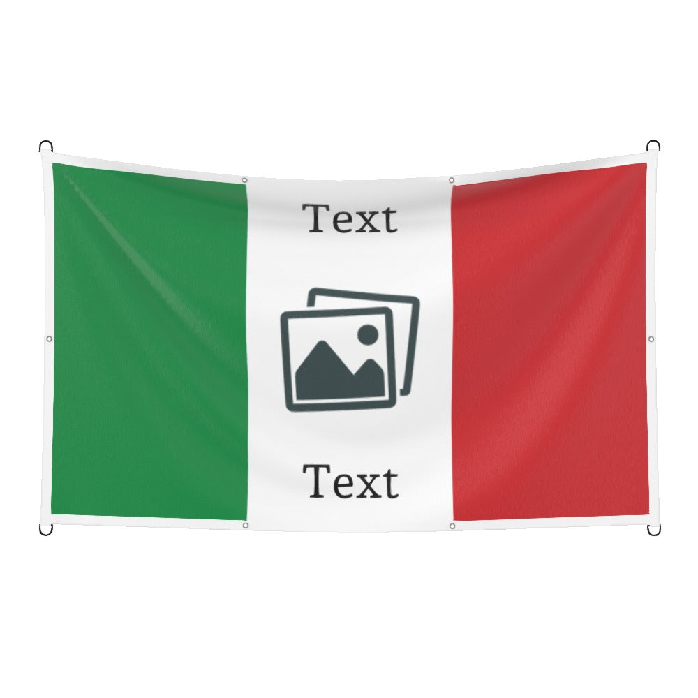 Italy Custom Printed Football Flag