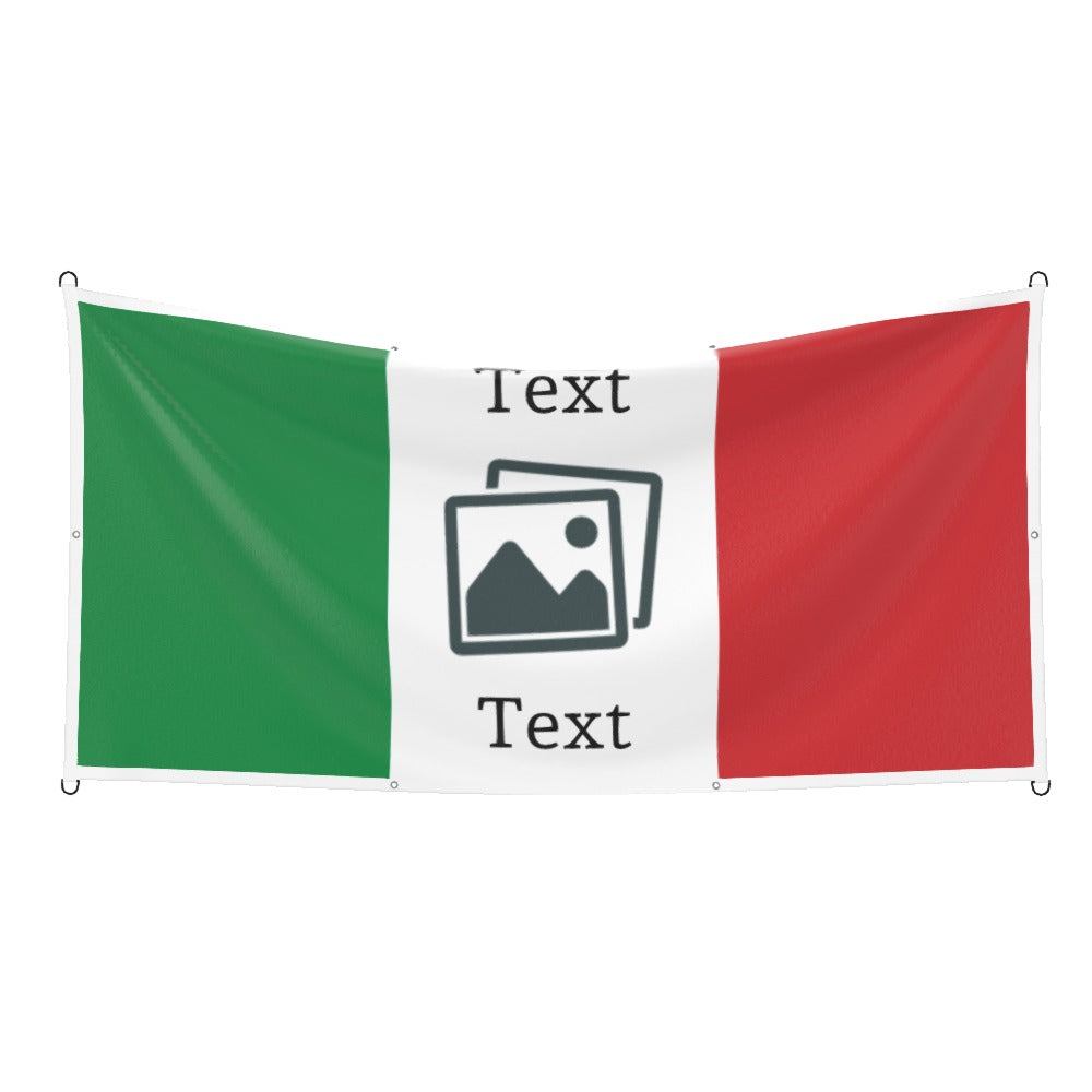 Italy Custom Printed Football Flag