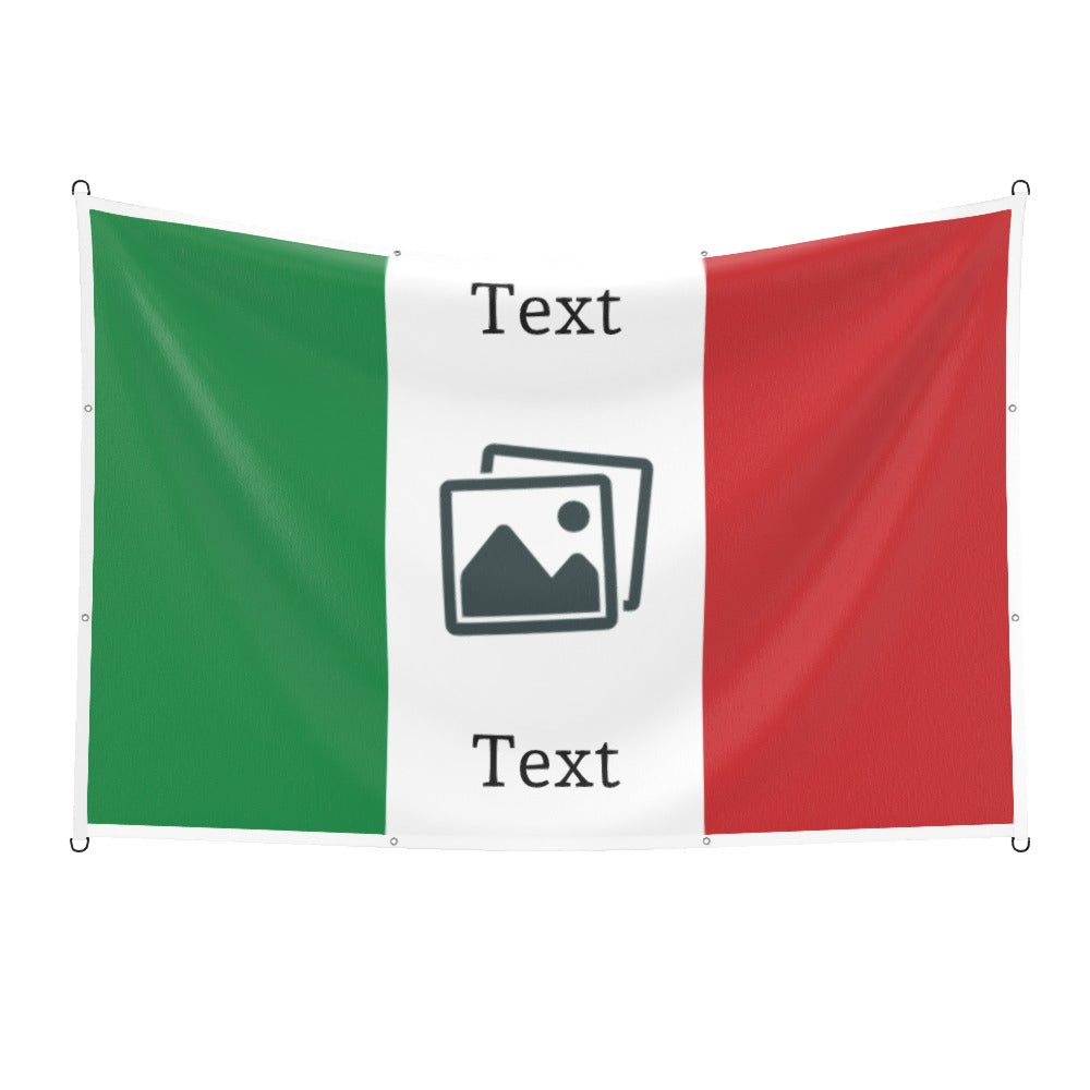 Italy Custom Printed Football Flag