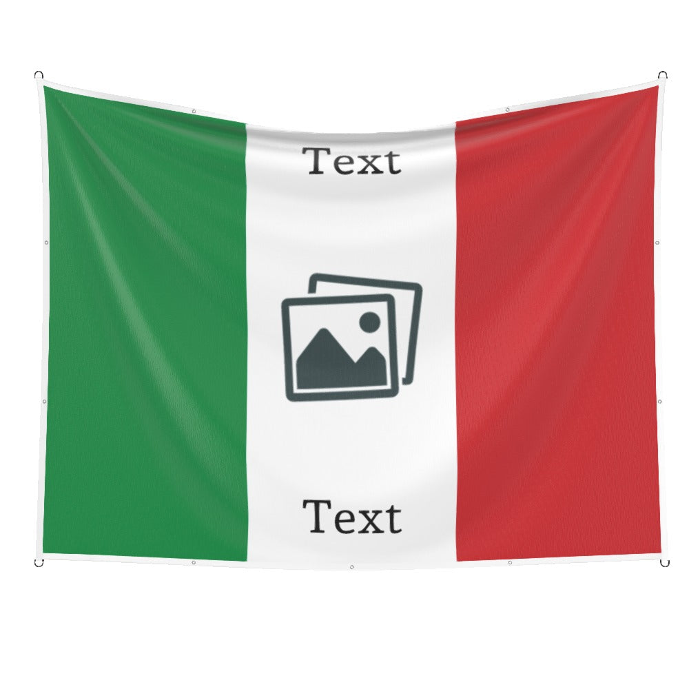 Italy Custom Printed Football Flag