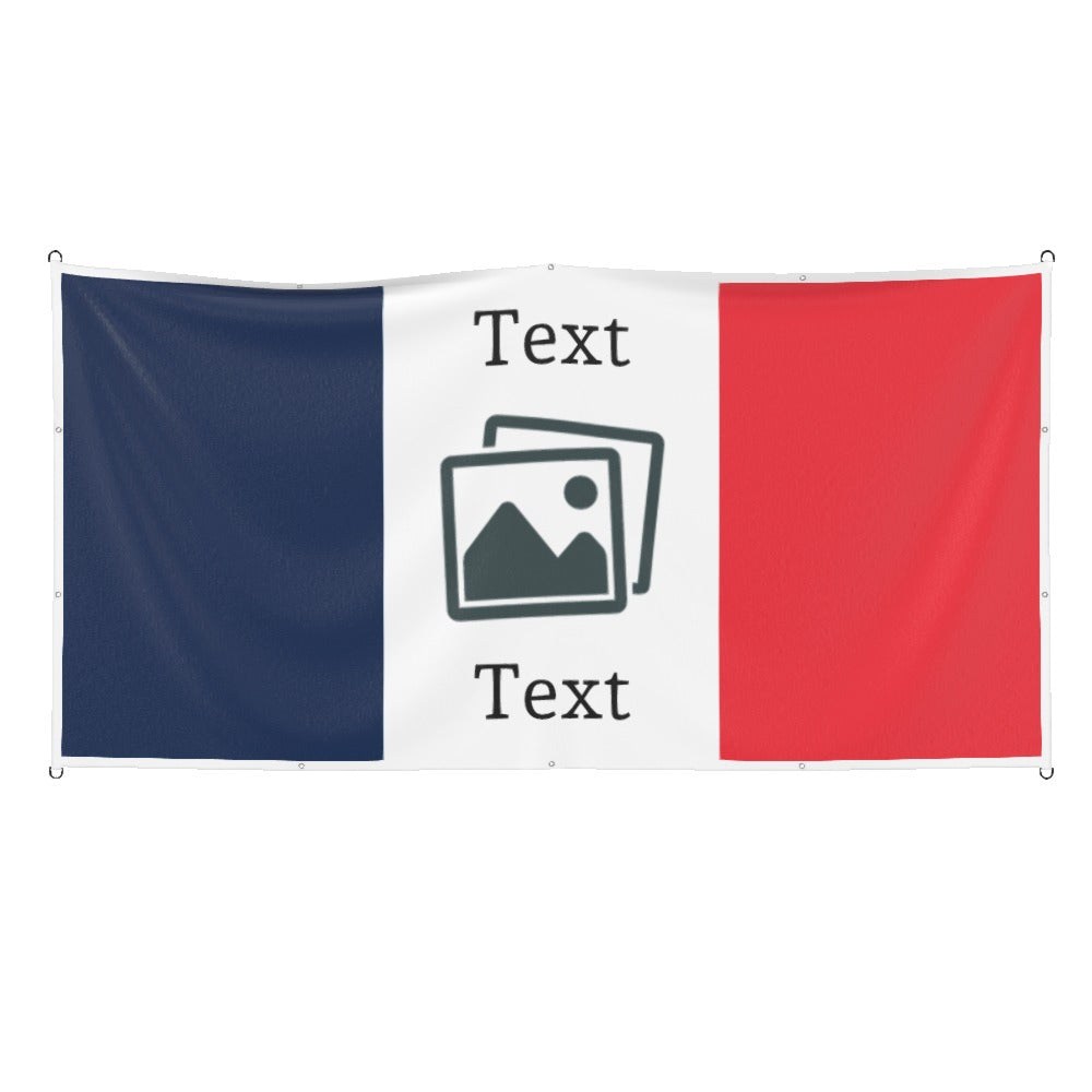 France Custom Printed Football Flag