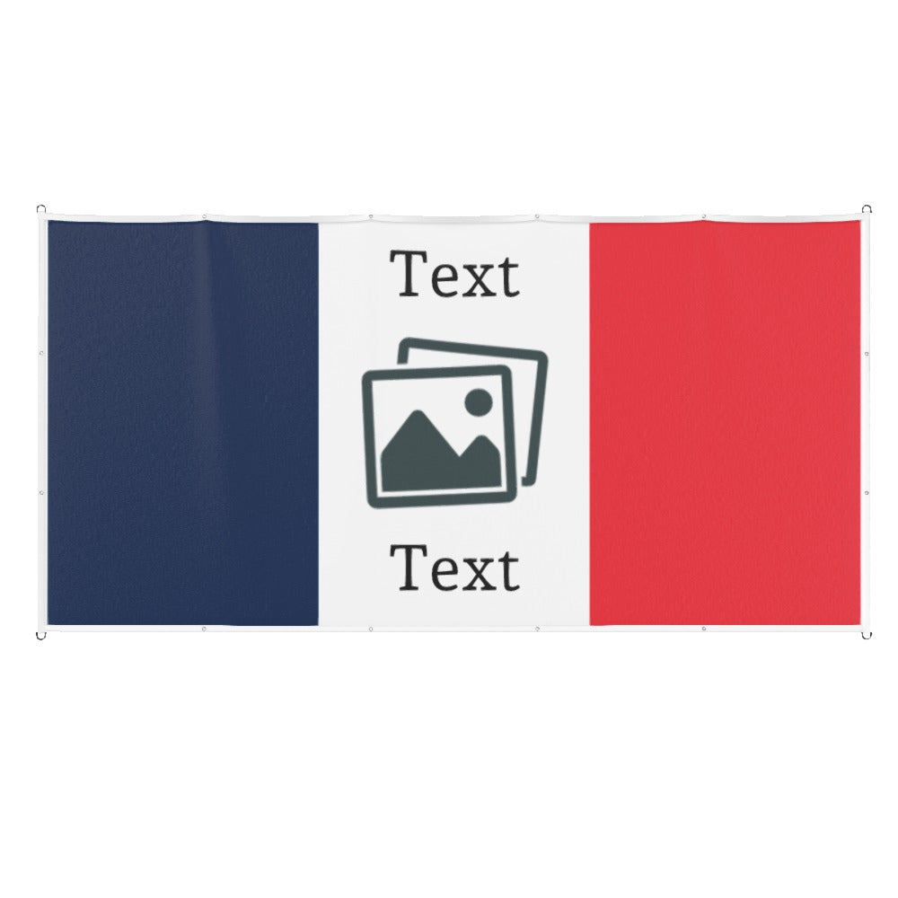 France Custom Printed Football Flag