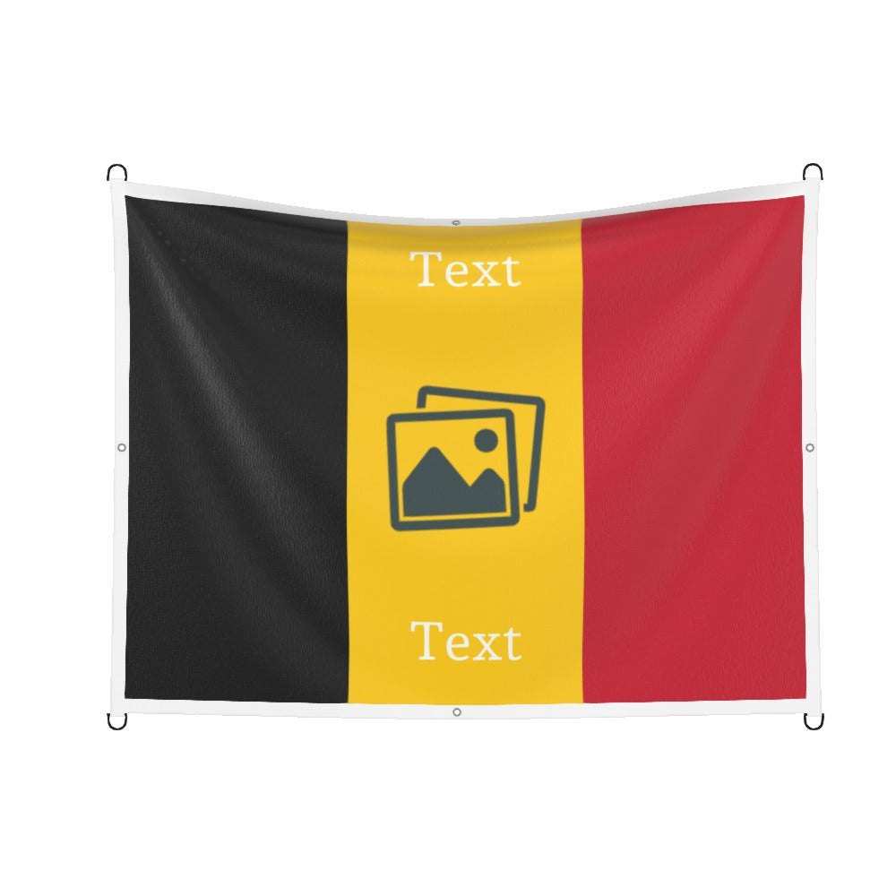 Belgium Custom Printed Football Flag