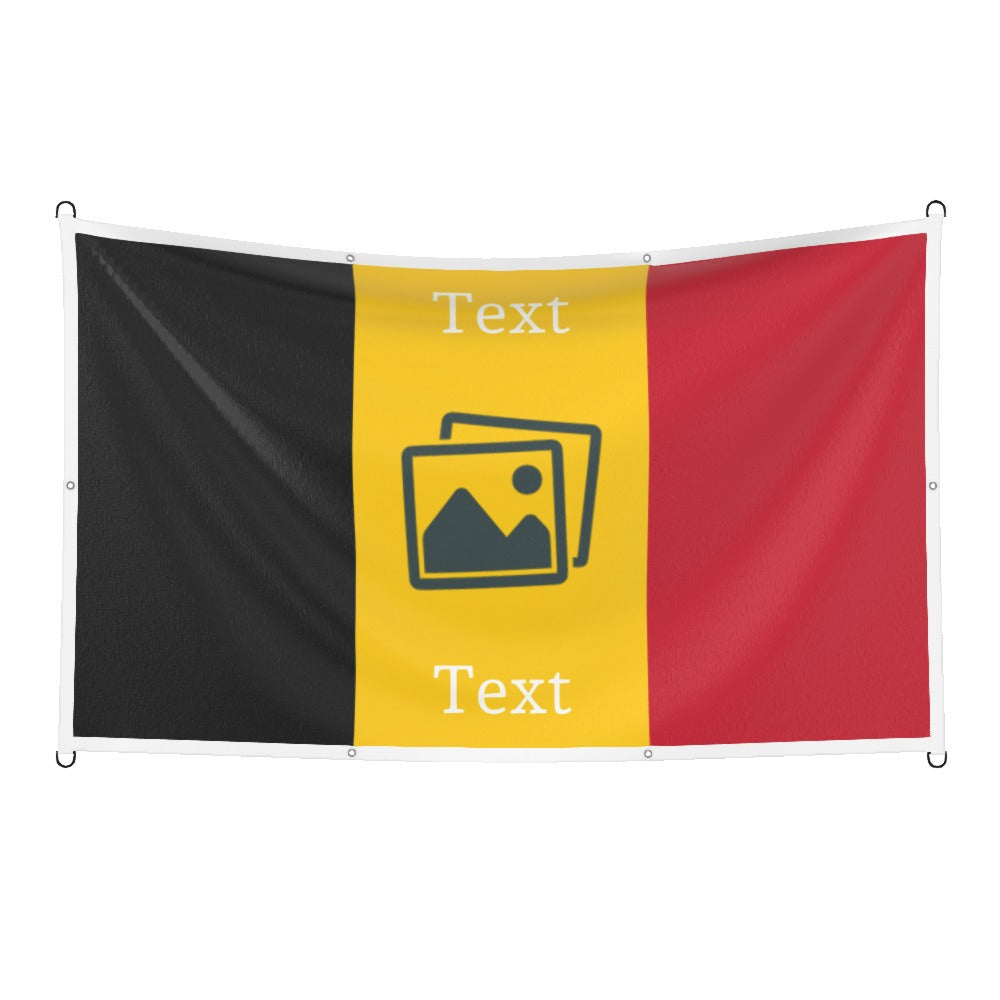 Belgium Custom Printed Football Flag