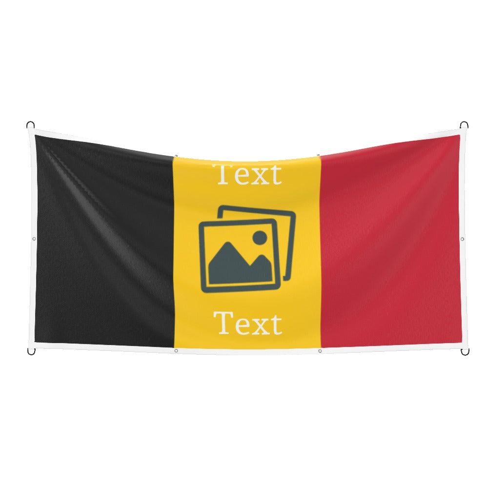 Belgium Custom Printed Football Flag