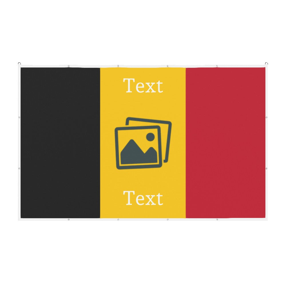 Belgium Custom Printed Football Flag