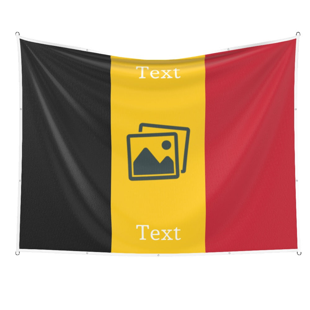 Belgium Custom Printed Football Flag