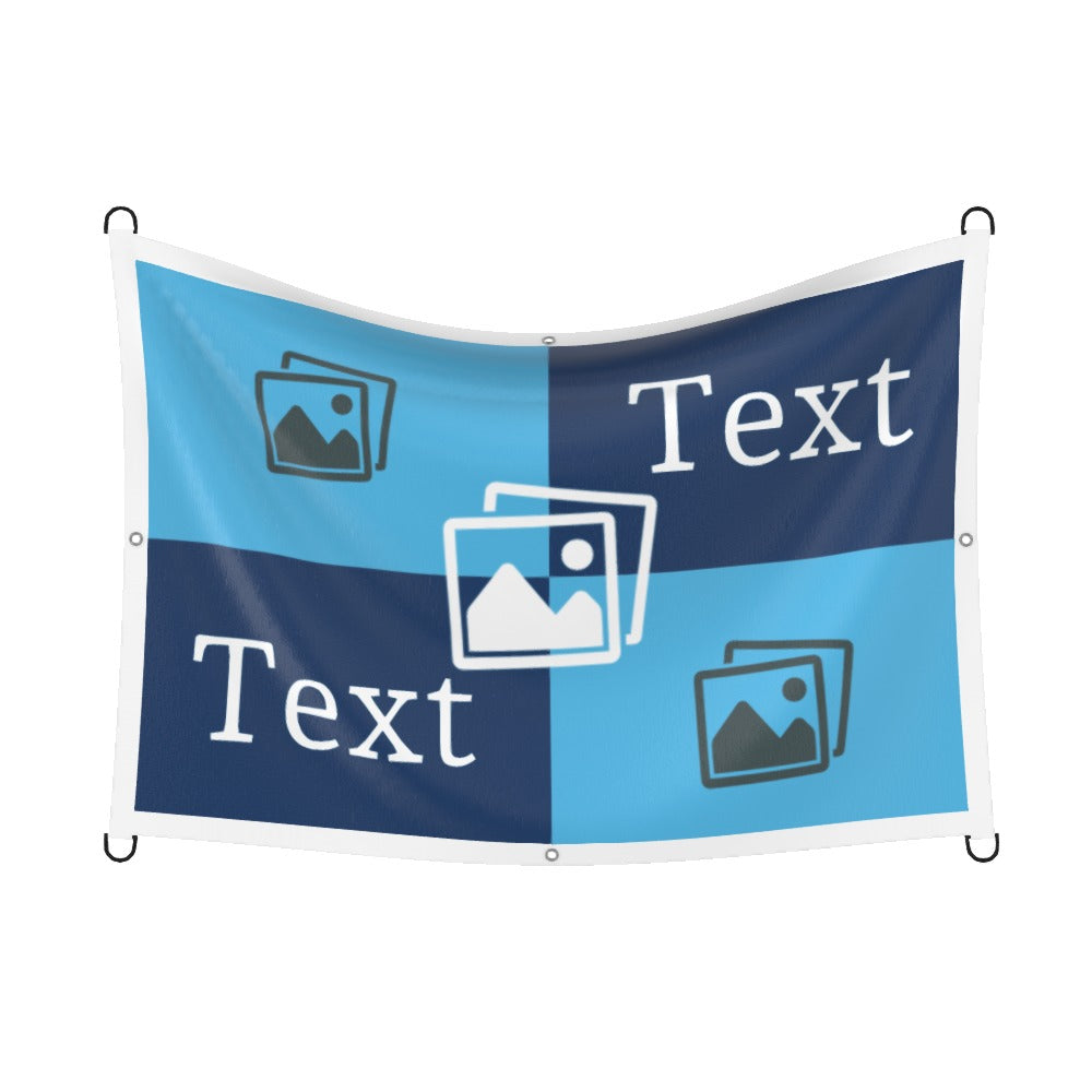 Wycombe Custom Printed Football Flag