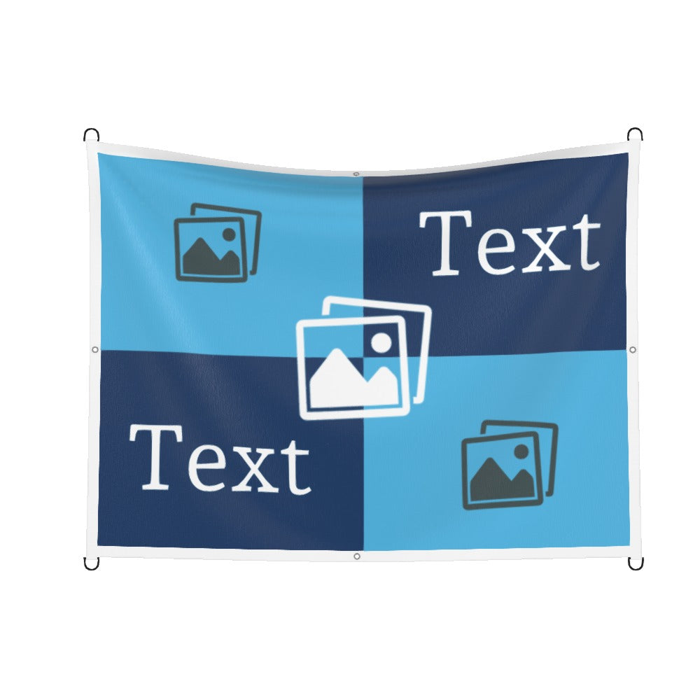 Wycombe Custom Printed Football Flag