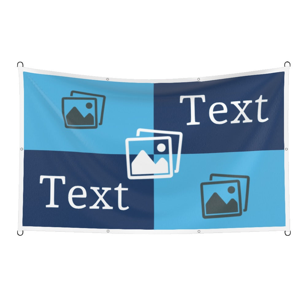 Wycombe Custom Printed Football Flag