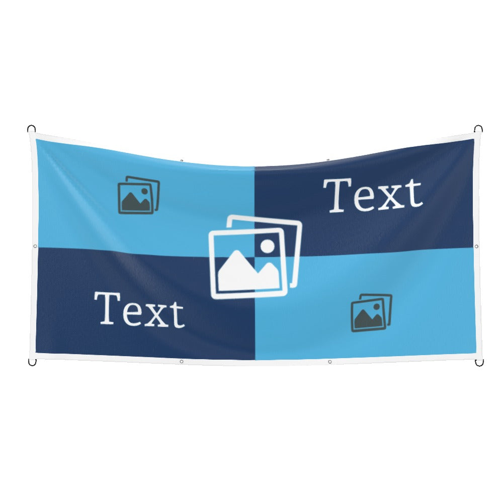 Wycombe Custom Printed Football Flag