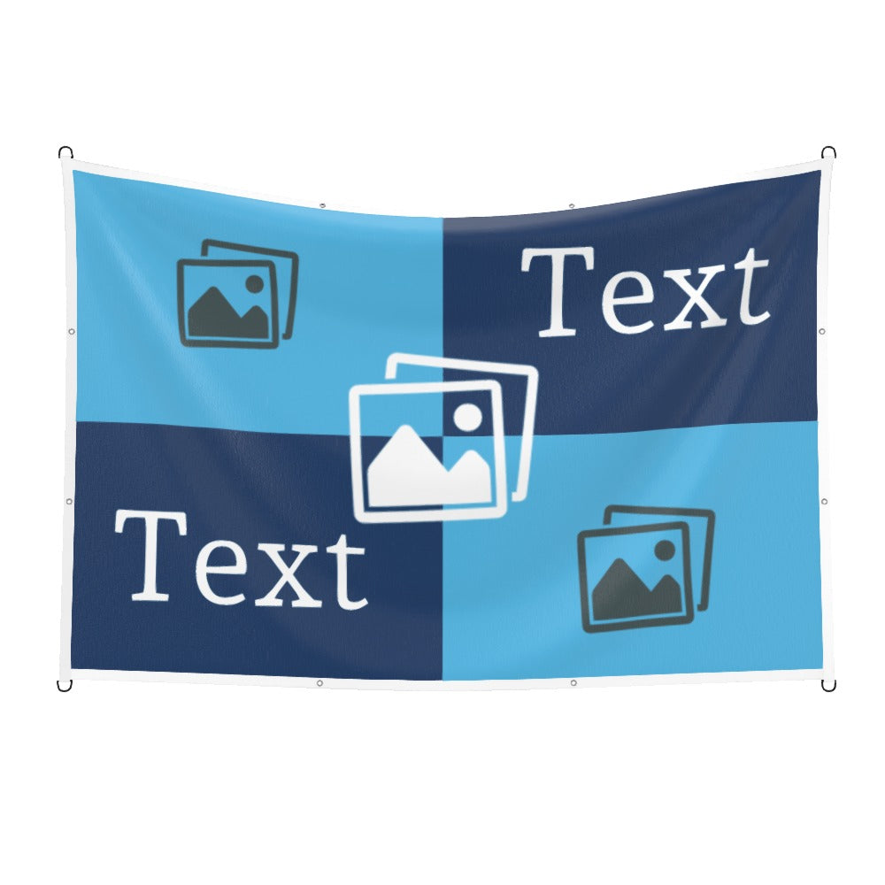 Wycombe Custom Printed Football Flag