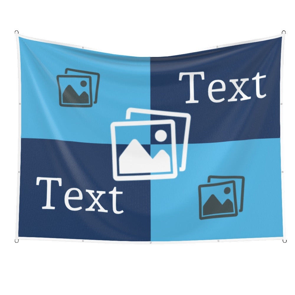 Wycombe Custom Printed Football Flag