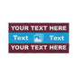 Personalised West Ham Beach Towel