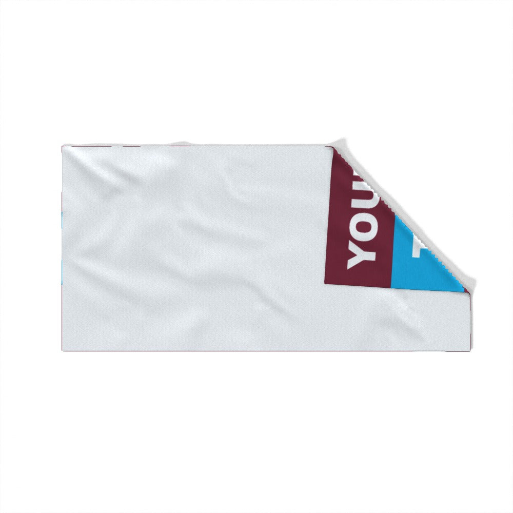 Personalised West Ham Beach Towel