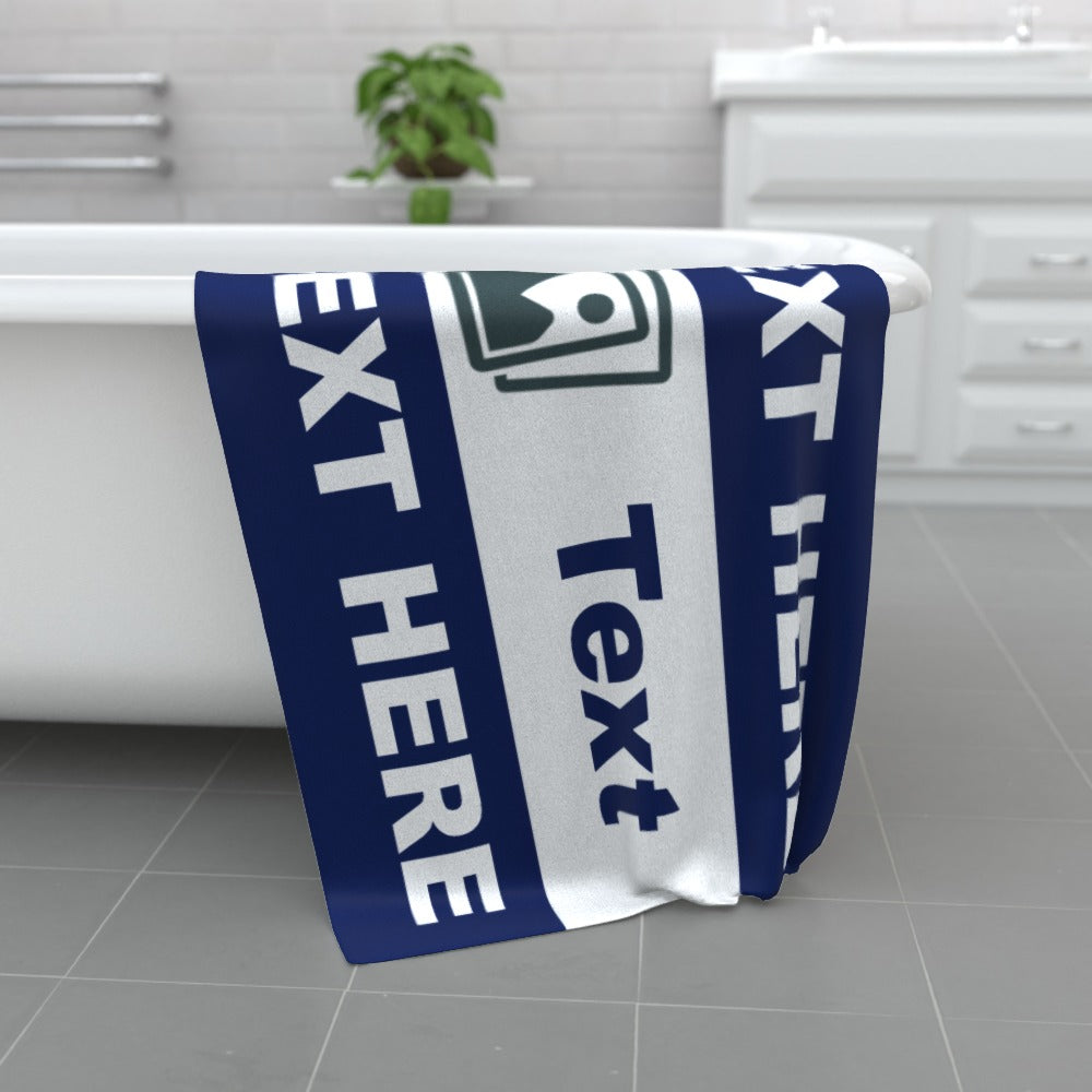 Personalised Tottenham Beach Towel