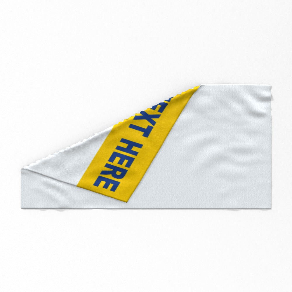 Personalised Leeds Beach Towel