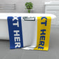 Personalised Leeds Beach Towel