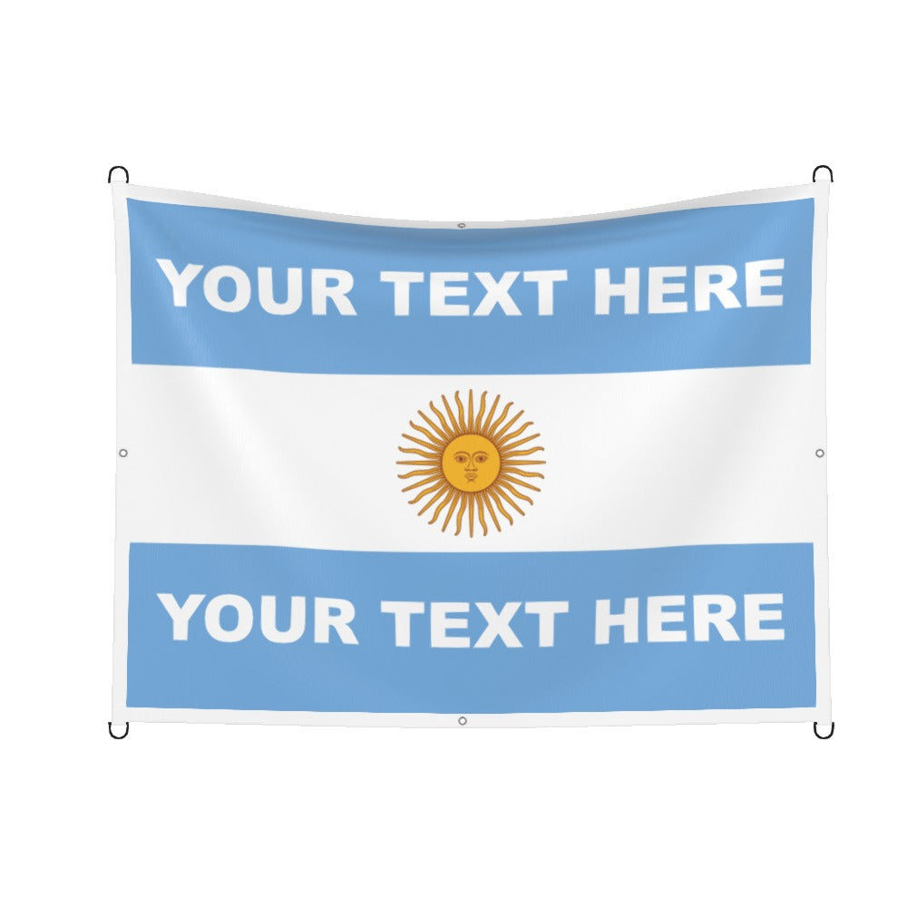 Argentina Custom Printed Football Flag