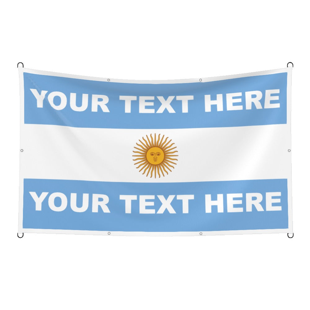 Argentina Custom Printed Football Flag