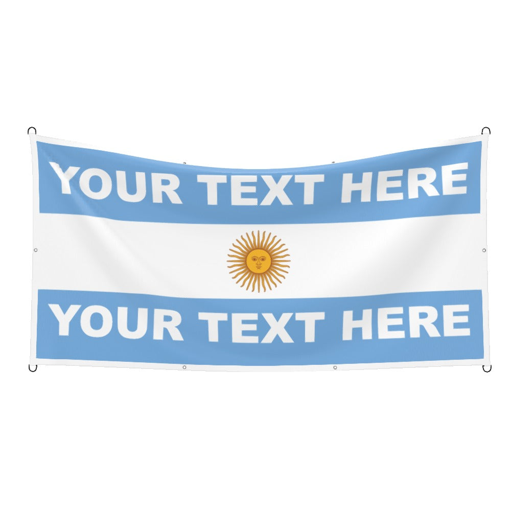 Argentina Custom Printed Football Flag