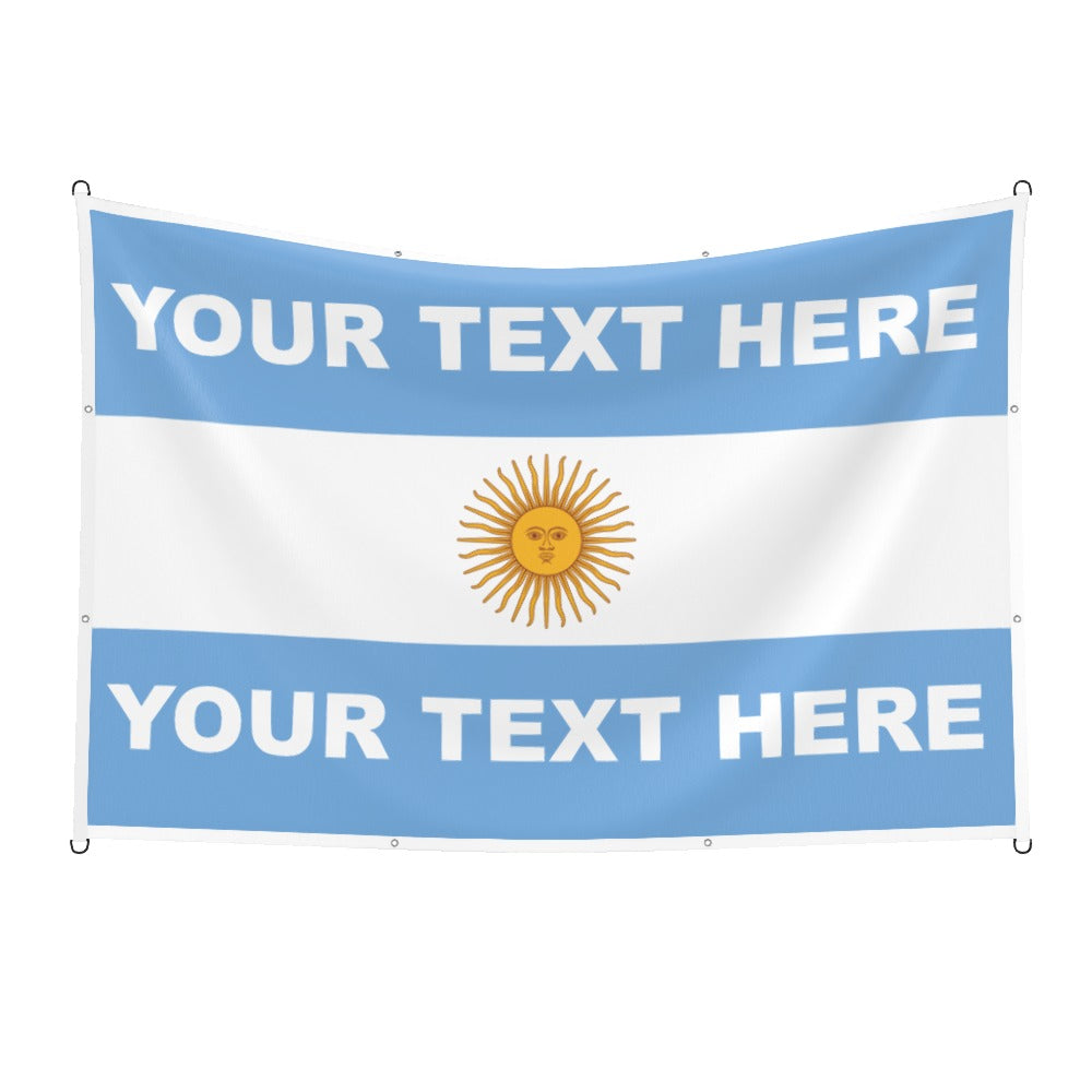 Argentina Custom Printed Football Flag