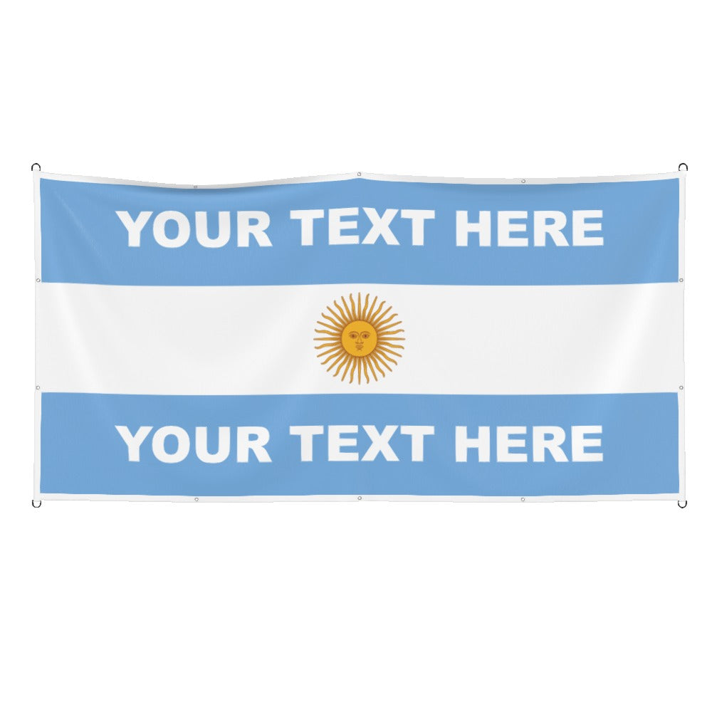 Argentina Custom Printed Football Flag