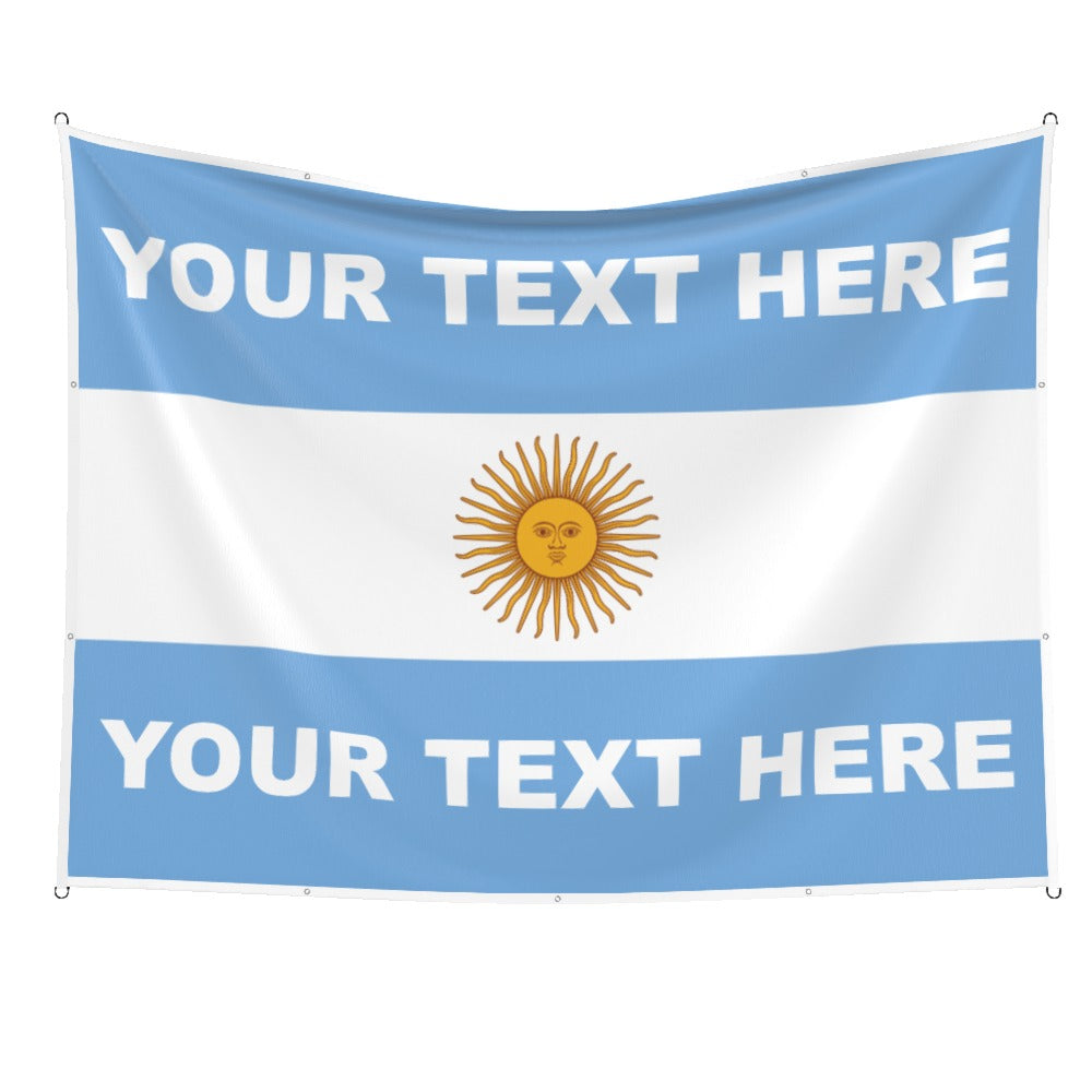 Argentina Custom Printed Football Flag