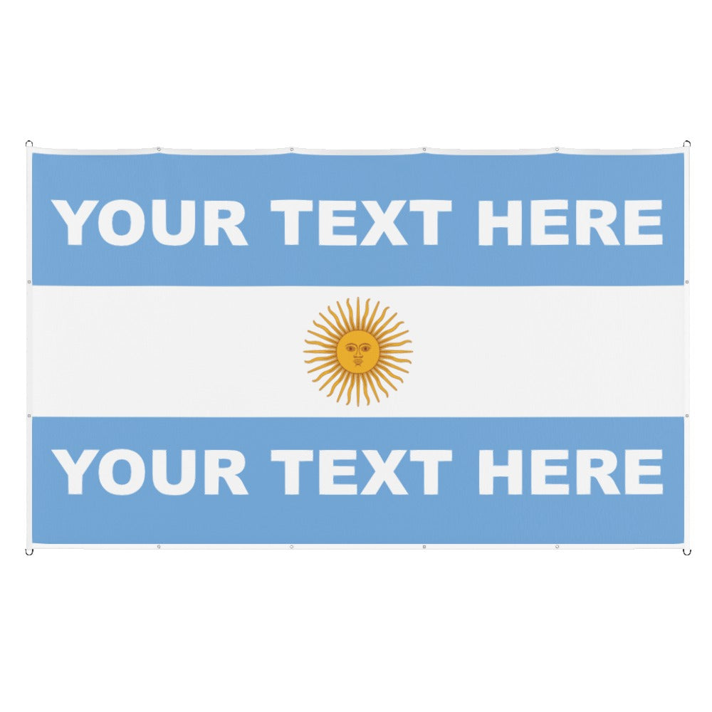 Argentina Custom Printed Football Flag