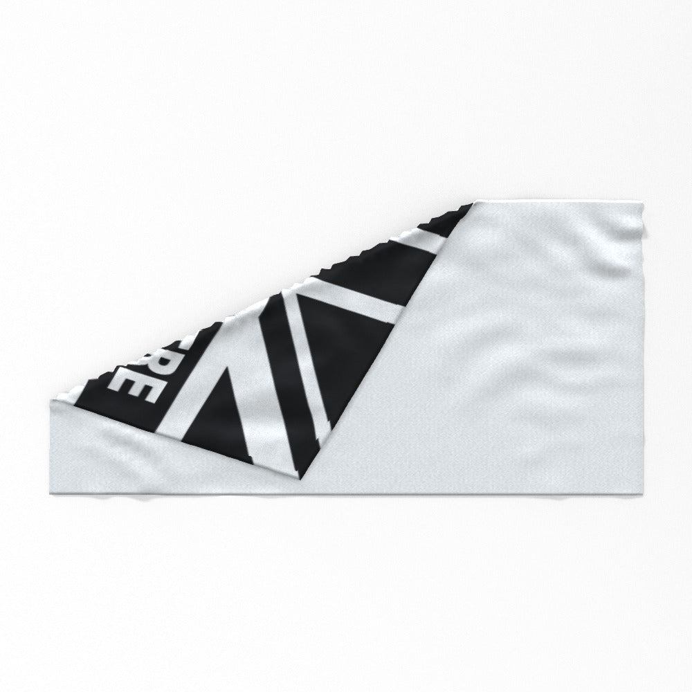 Personalised Newcastle Union Jack Beach Towel