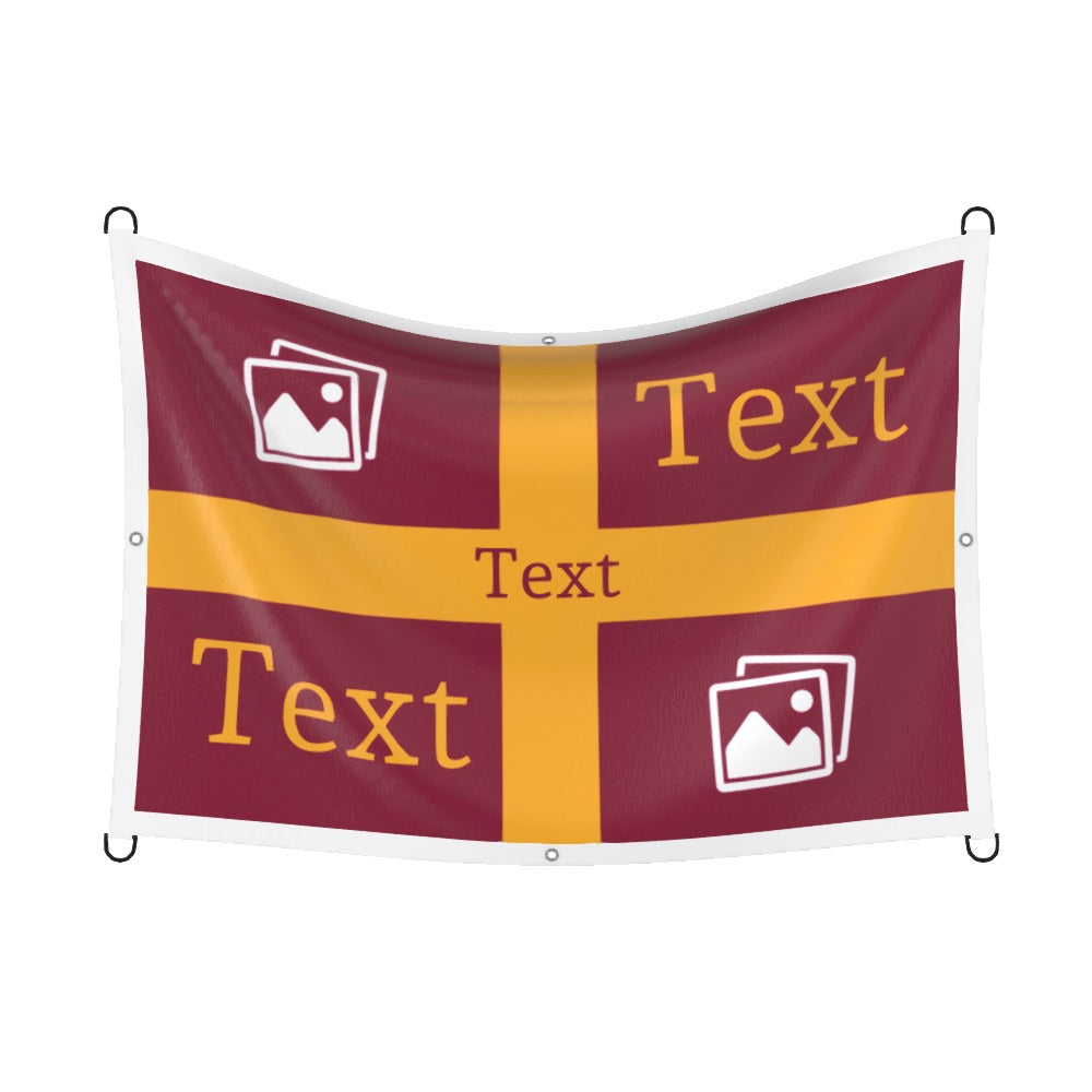 Bradford City FC Flag – 5ft X 3ft Football Flag For Fans, Brand New BCFC Banner