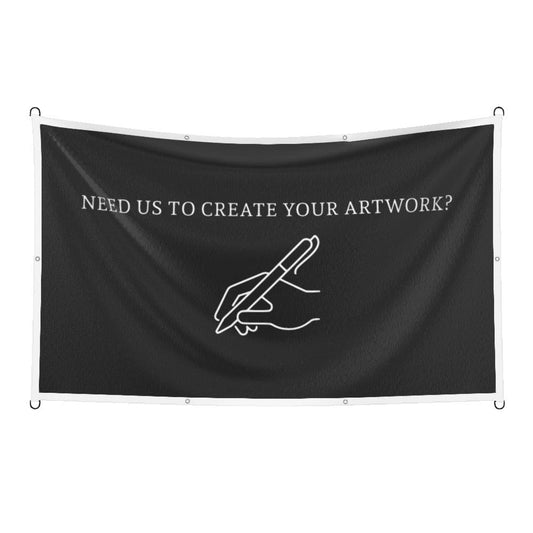 Custom Design Your Own Printed Football Flag