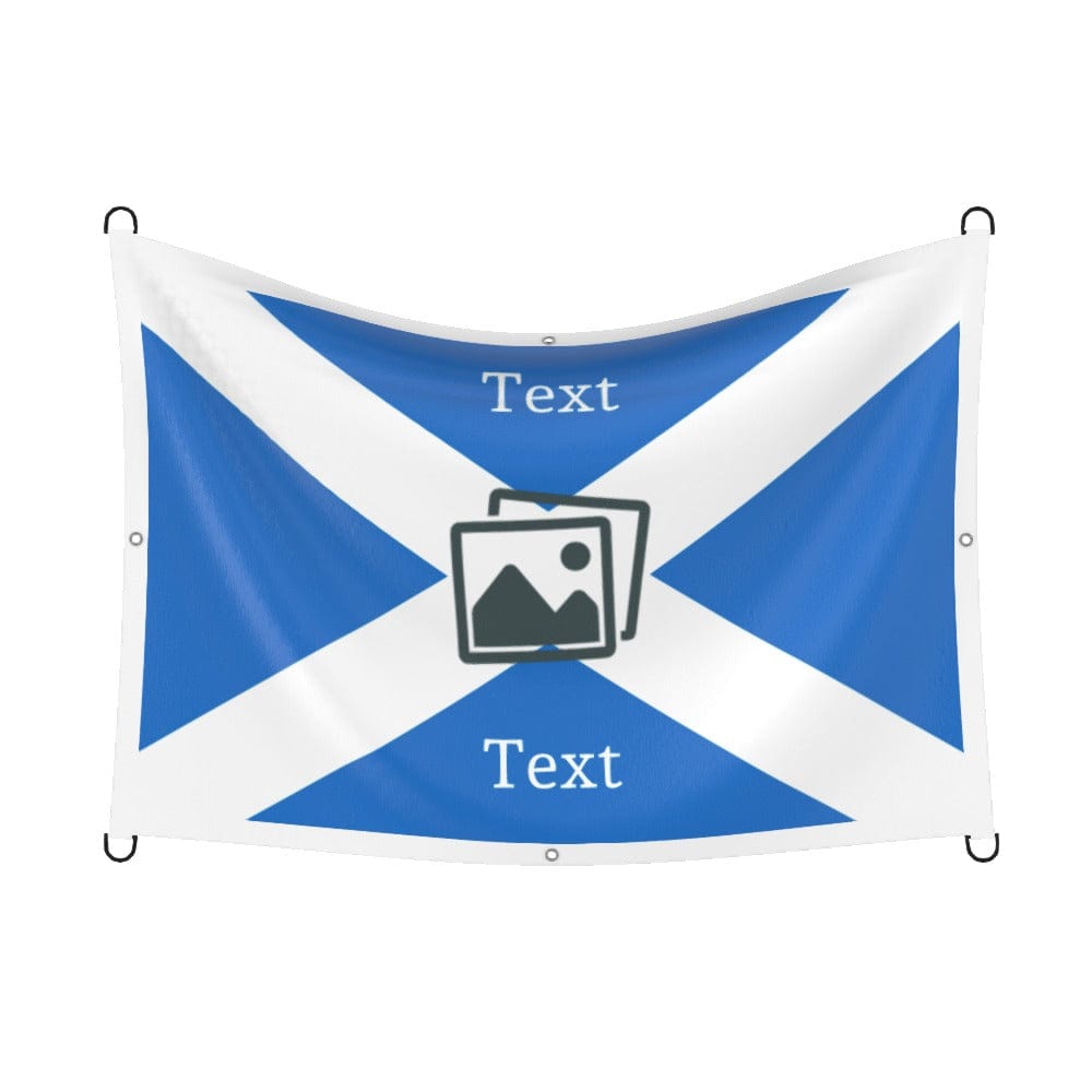 Scotland Custom Printed Football Flag 3x2ft