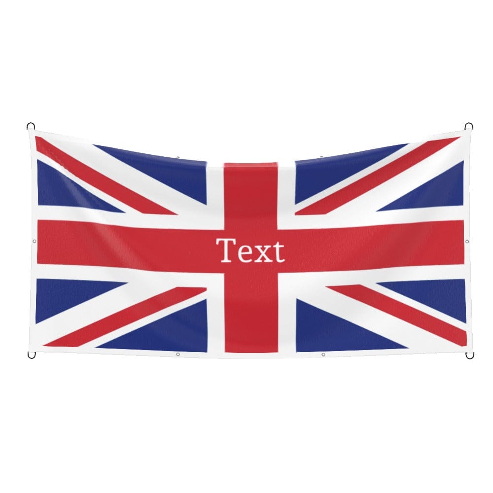 Union Jack UK Football Flag 6x3ft