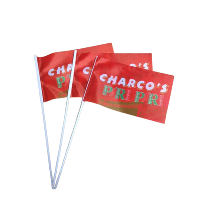Small Hand Waving Flags (pack of 50)