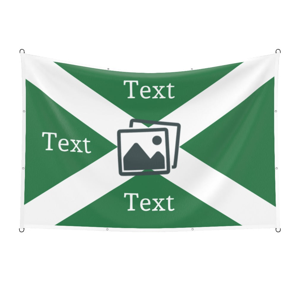 Celtic Custom Printed Football Flag