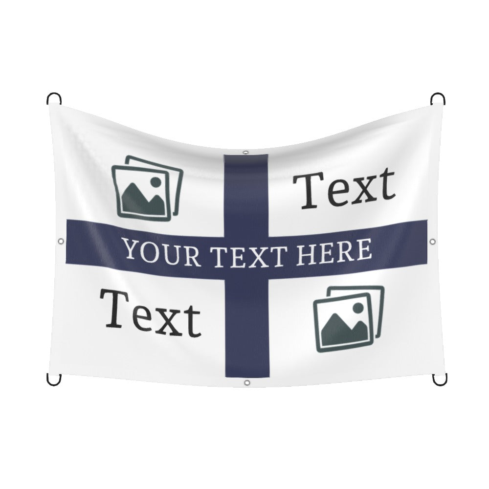 Tottenham Custom Printed Football Flag