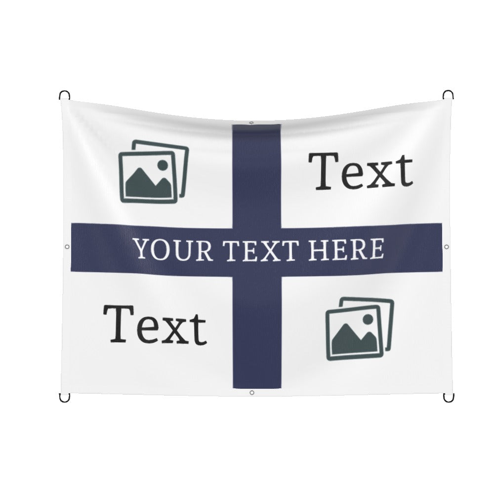 Tottenham Custom Printed Football Flag