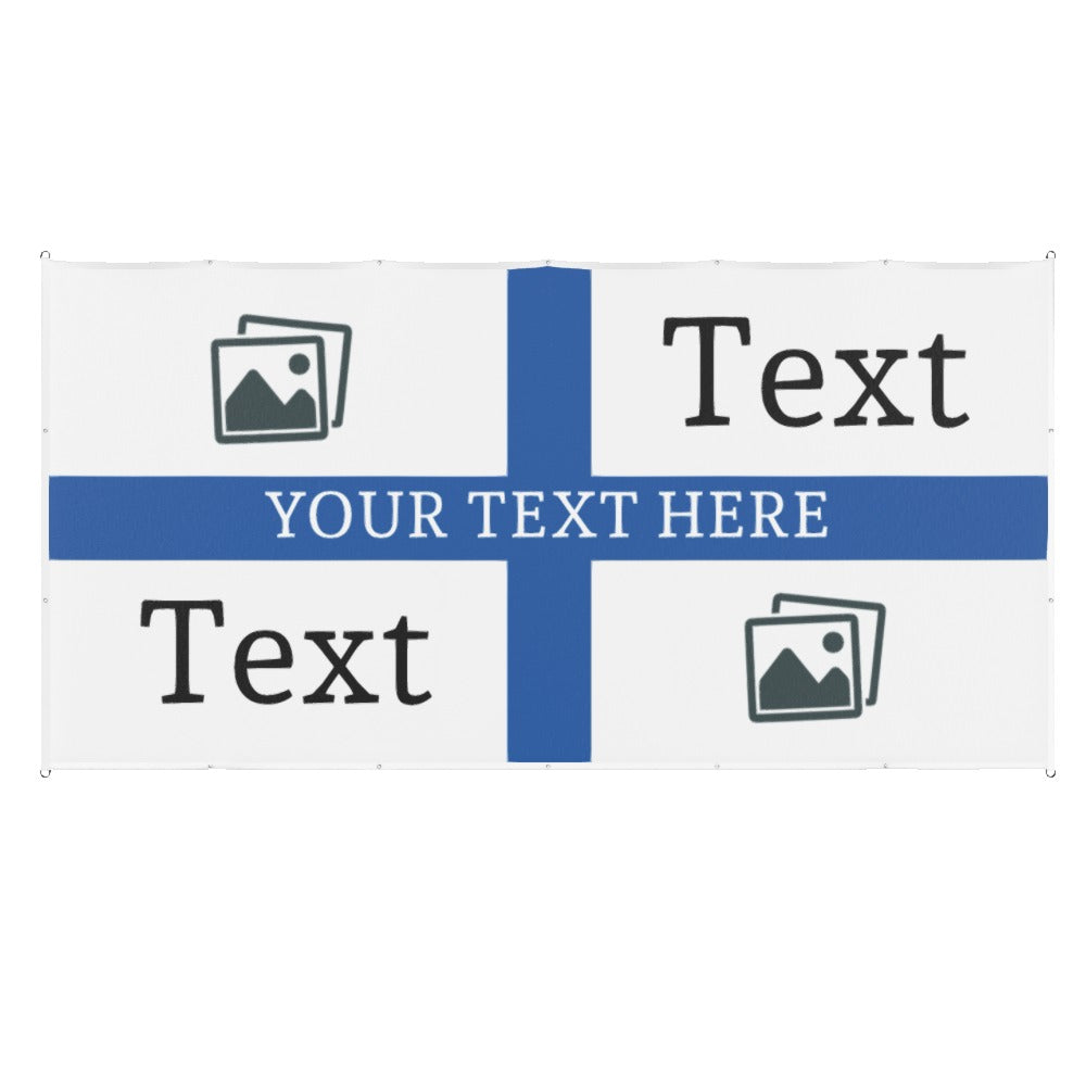 Sheff Weds Custom Printed Football Flag