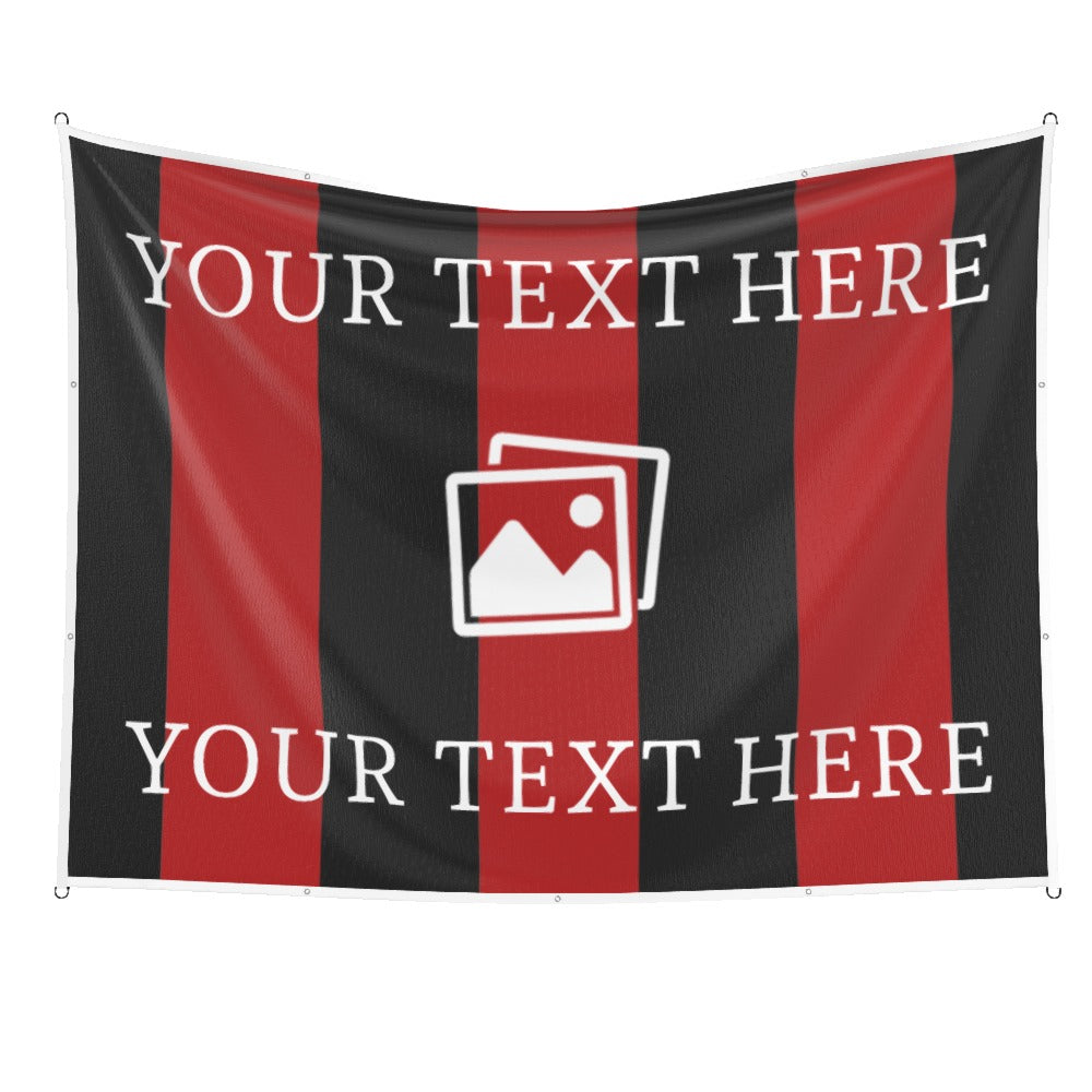 Bournemouth Custom Printed Football Flag